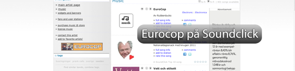 Eurocop på Soundclick